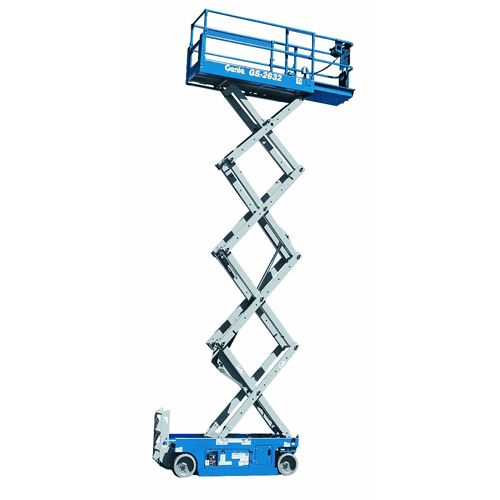 SAB Supply 7.9m Electric Scissor Lift Hire SJ4626 GS2632