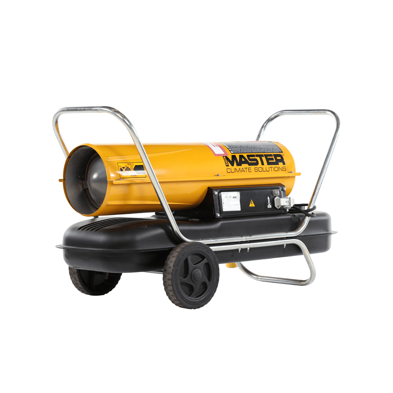 Master B100DV 29kW Direct Diesel Heater (110/240V, 25kg) Weekly Hire