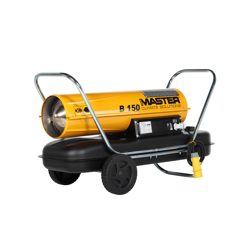 Master B150DV 44kW Direct Diesel Heater (110/240V, 25kg) Weekly Hire