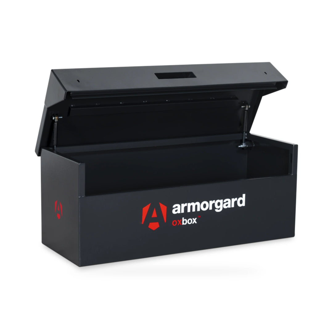 Armorgard OxBox OX2 Truck Box — open interior view