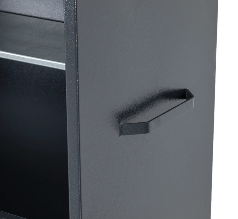 Armorgard OxBox OX4 Site Chest — side handle detail