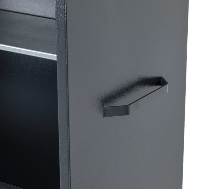 Armorgard OxBox OX4 Site Chest — side handle detail
