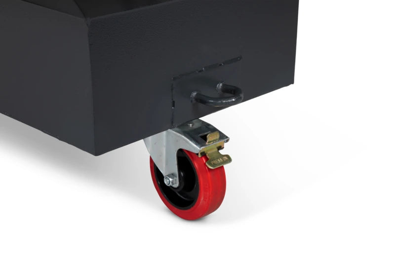 Armorgard Rubble Truck RT400 400L — rear castor detail