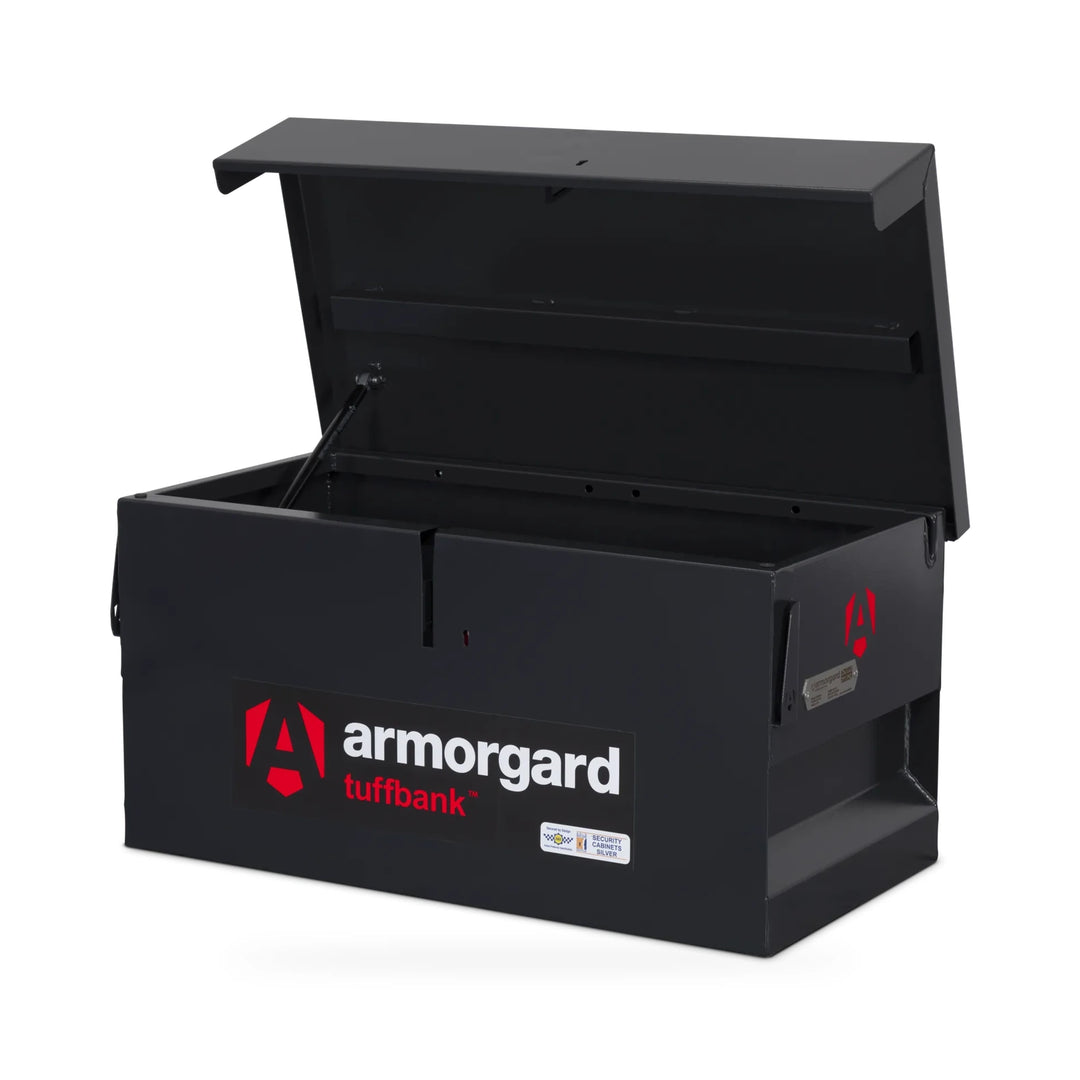 Armorgard TuffBank TB1 Van Box — open interior view