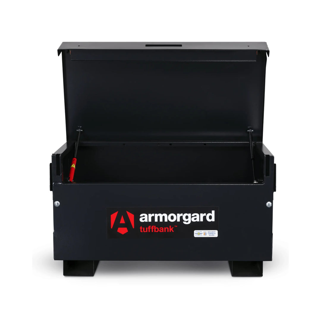 Armorgard TuffBank TB2 Site Box — open interior view