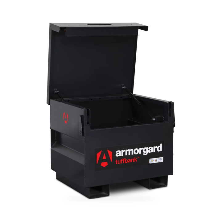 Armorgard TuffBank TB21 Site Box — open interior view