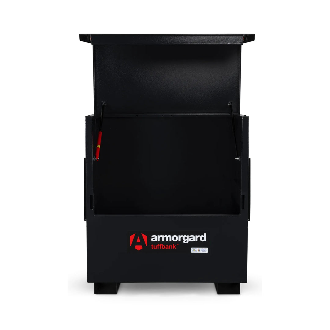 Armorgard TuffBank TBC4 Site Box — open interior view