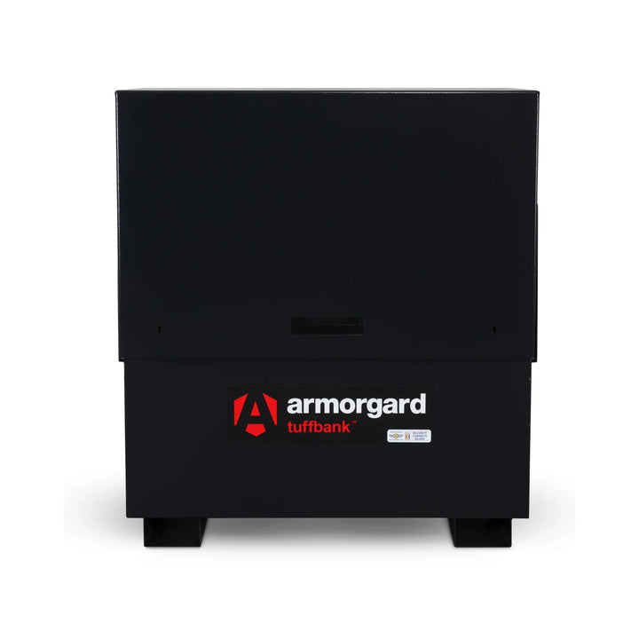 Armorgard TuffBank TBC4 Site Box — front view with lid closed
